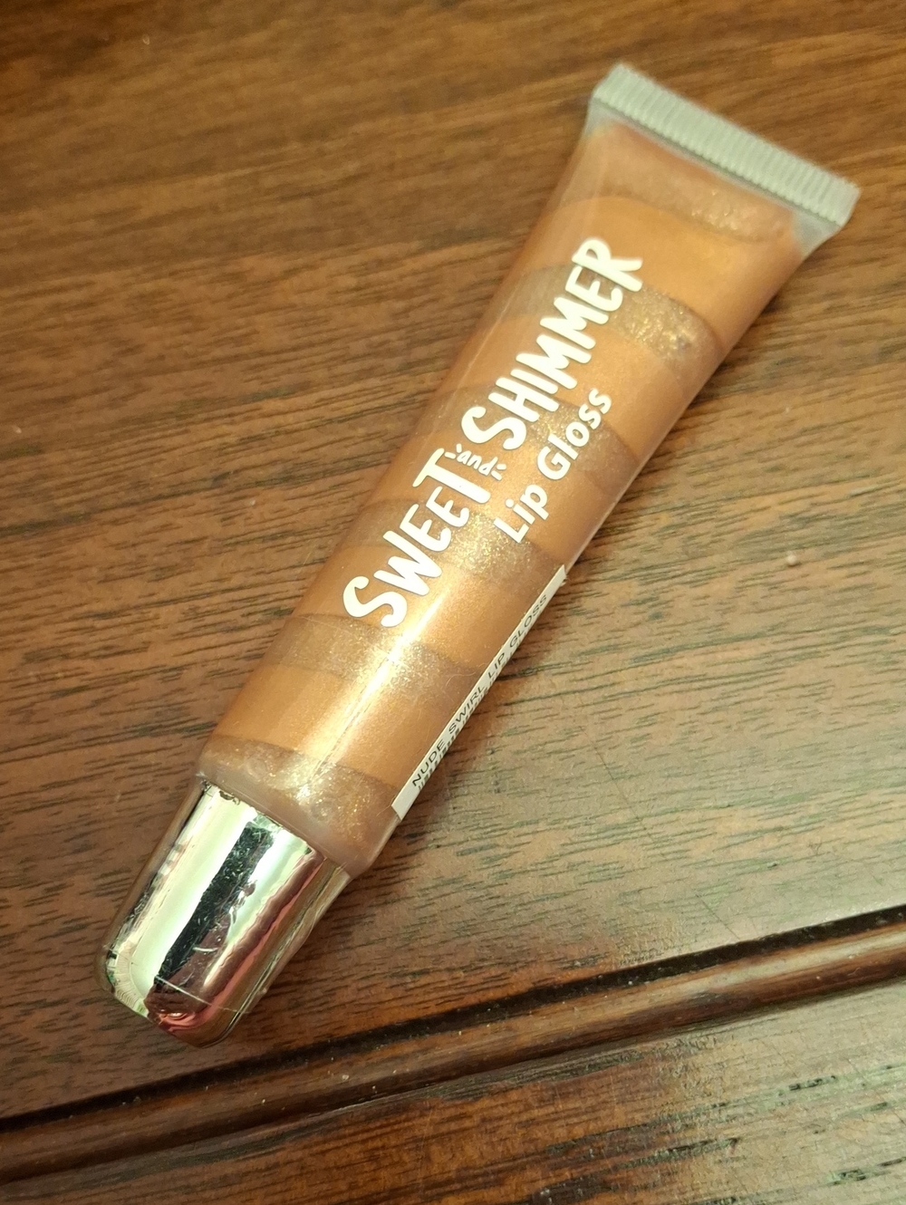 Swert And Shimmer Lip Gloss Nude Swirl 15.5ml New Sealed Tube